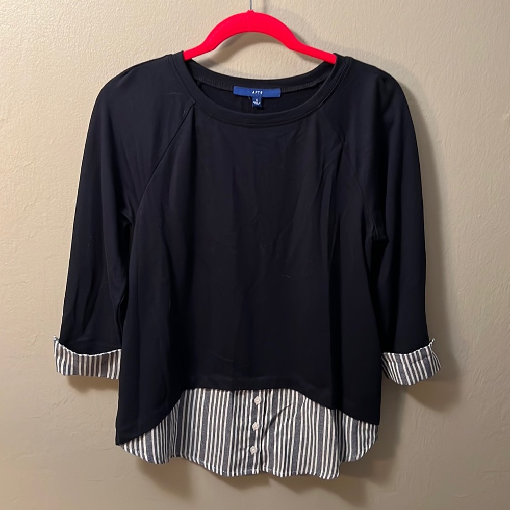 Apt. 9 Layered Shirt - Perfect work outfit